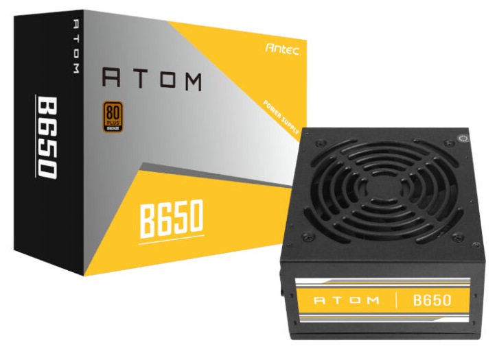 Antec Atom B650 Non-Modular Power Supply 80 Plus Bronze